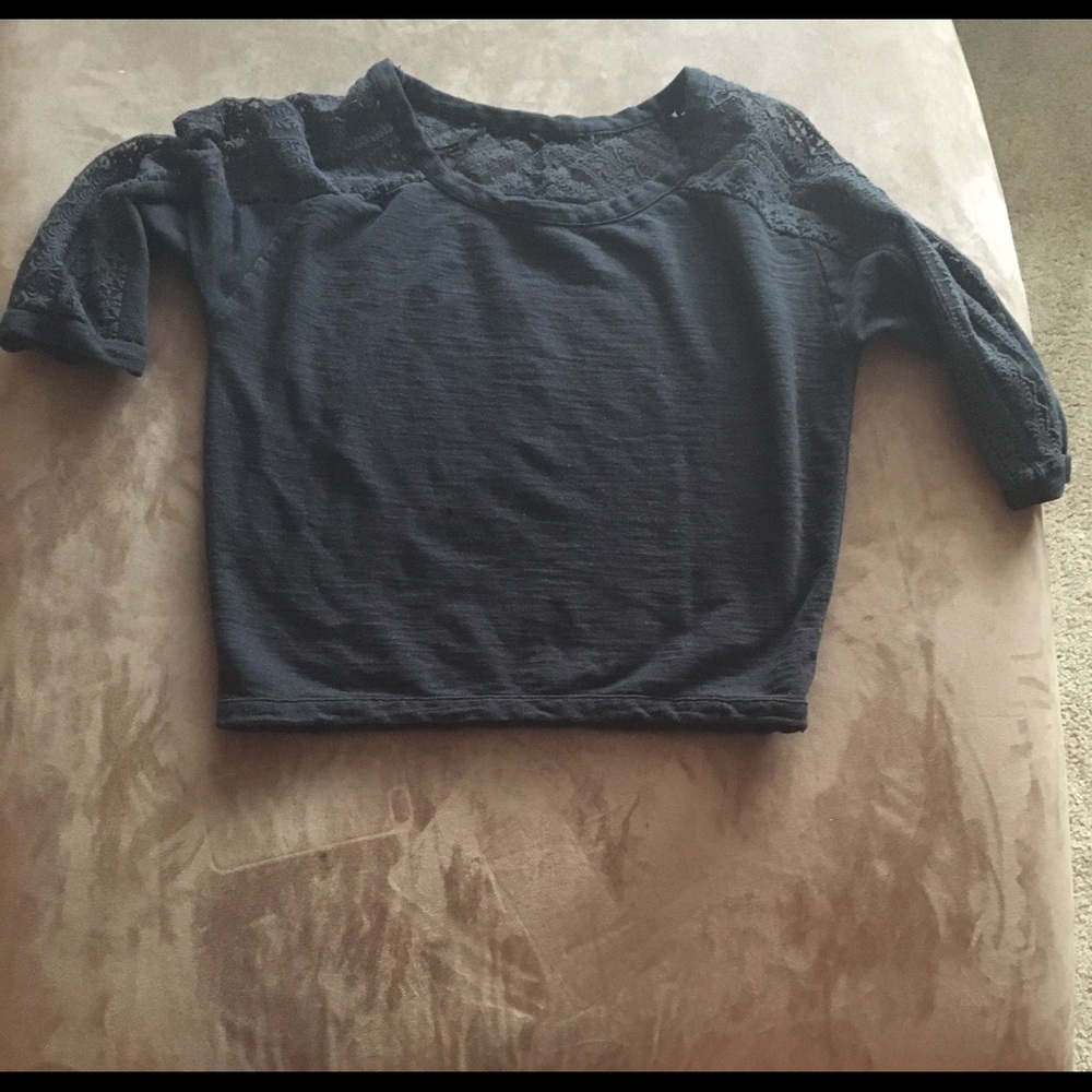 American Eagle Outfitters Black Shirt
